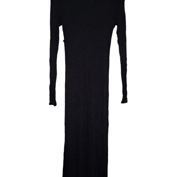 You Are Not Alone Knit Rayon Blend Turtleneck Dress Sz. Medium - Picture 2 of 6